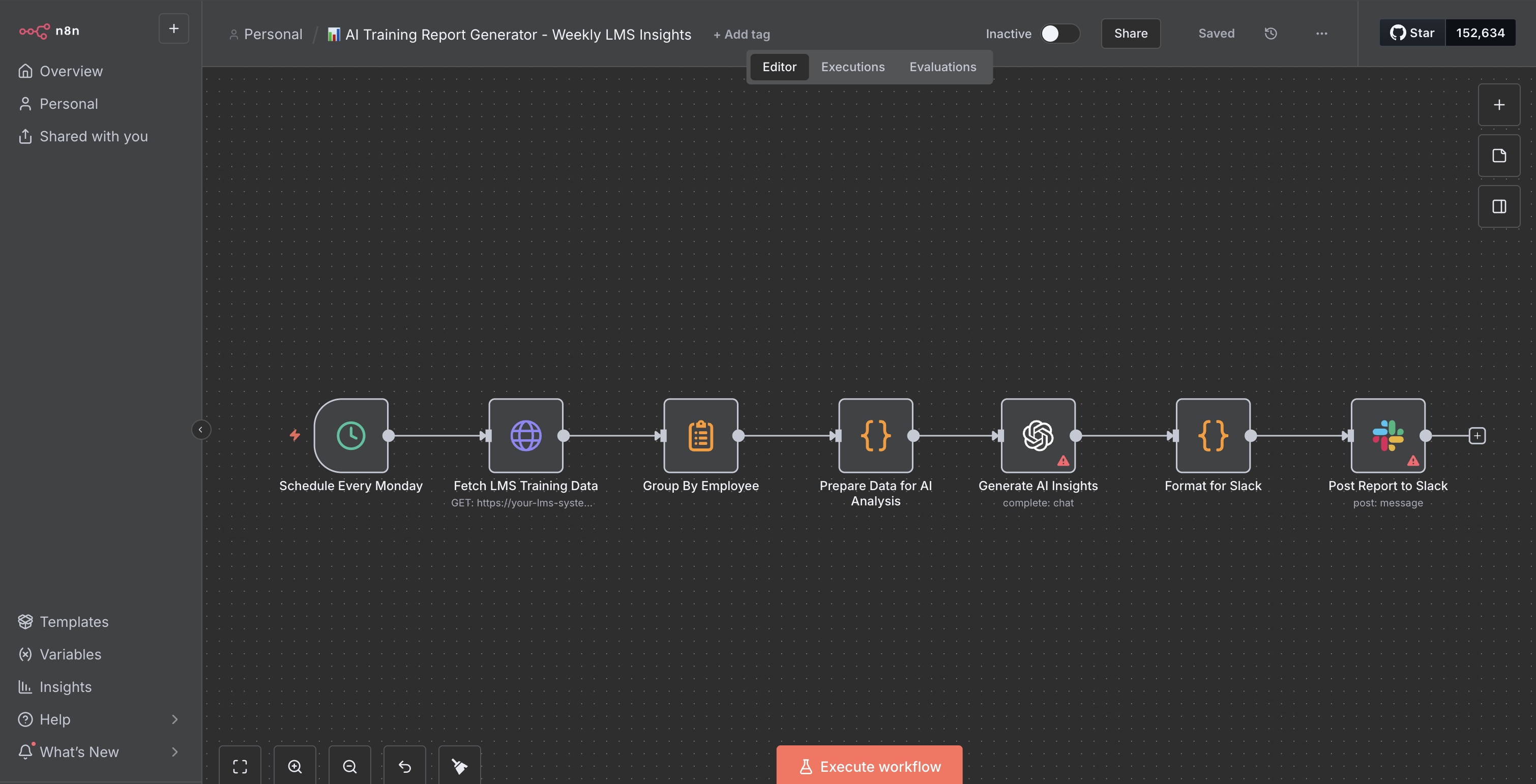 AI-powered training report automation with LMS data analysis and insights generation